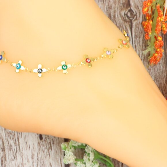 "Dainty Anklet for Women – Elegant Everyday Jewelry & Perfect Gift | MLCRC1412 - Picture 1 of 10